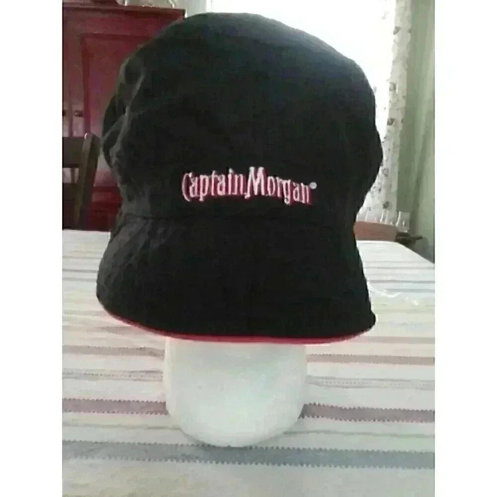 Captain Morgan Black Red & White Bucket Hat One Size